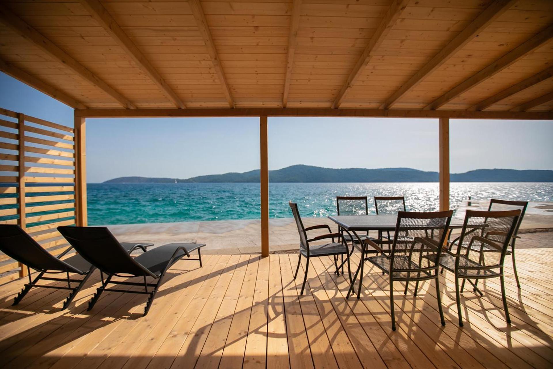 Deluxe Beach Mobile Homes Sibenik Bagian luar foto